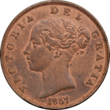 GB 1857 Halfpenny EF