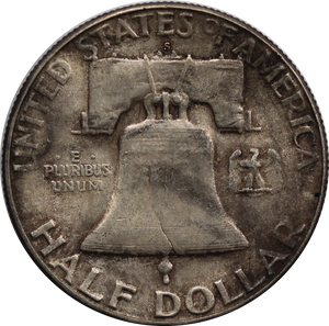 1954S Half Dollar EF