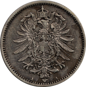 Germany 1874A 1 Mark EF