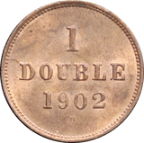 Guernsey 1902H 1 Double UNC