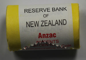 NZ 50c ANZAC H/H