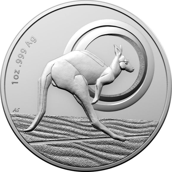 2021 Kangaroo Series - Outback Majesty Frosted Uncirculated 1oz Silver Coin