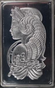 PAMP 10oz Lady Fortuna Minted Silver Bar