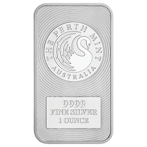 Perth Mint 1oz Silver Rectangular Bar