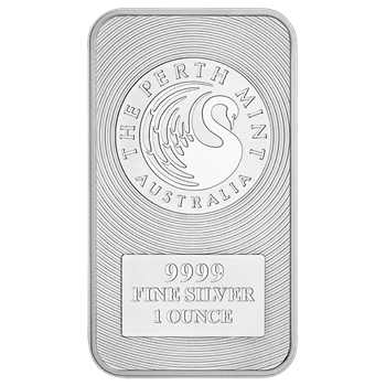 Perth Mint 1oz Silver Rectangular Bar