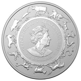 2021 Year of the Ox 1oz Silver Coin