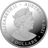 2021 $5 Redback Spider Silver Proof