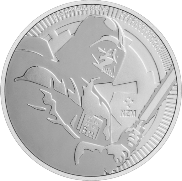 2020 Star Wars - Darth Vader 1oz Silver Coin