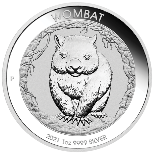 2021 Wombat 1oz Silver Coin