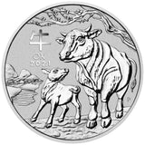 2021 2oz Silver Year of the Ox Coin