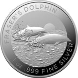 2021 Frasers Dolphin 1oz Silver