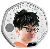 2022 Harry Potter 50p Coloured Silver Proof Coin