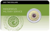 2021 Indigenous Military Service $2 Al-Br Coin Pack