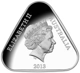 2013 Parliament House $5 Silver Proof Triangular Coin