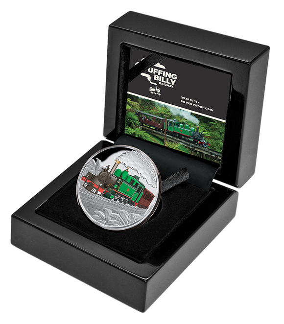 2021 Puffing Billy Railway 1oz Silver Proof Coin