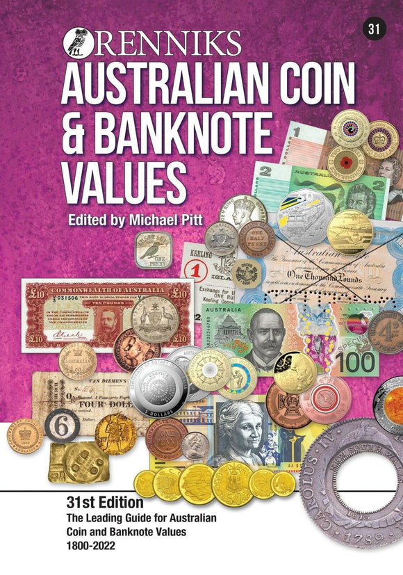 Renniks Australian Coin & Banknote Values (31st Edition)