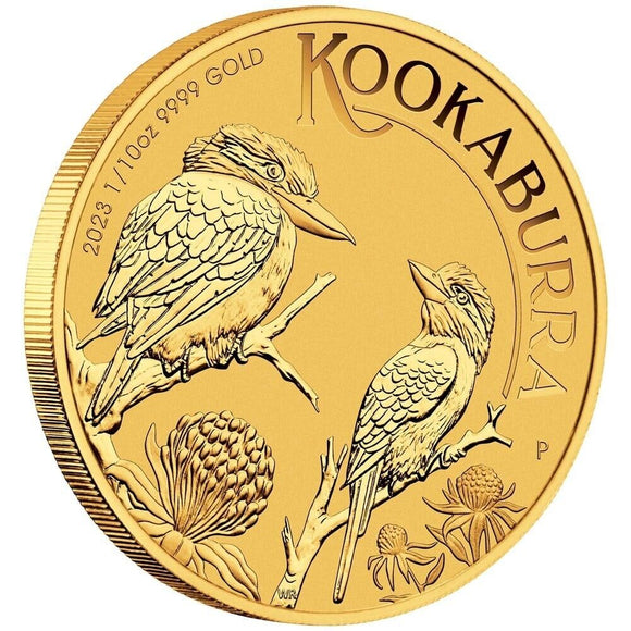 2023 1/10oz Gold Kookaburra Coin