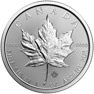 Canada 2022 Maple Leaf 1oz Silver Coin