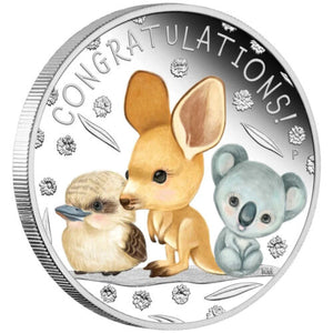 2023 1/2oz Newborn Silver Proof Coloured Coin