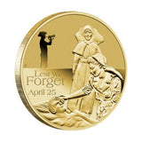 2012 Lest We Forget ANZAC Day $1 PNC