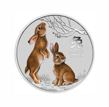 2023 Sydney ANDA Rabbit 1/4oz Silver Coin