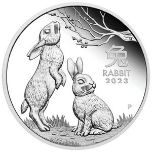 Lunar Series III 2023 Year of the Rabbit 1/2oz Silver Proof Coin