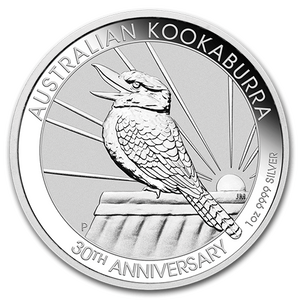 2020 1oz Silver 30th Anniversary Kookaburra Coin