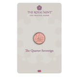 GB 2022 Gold Quarter Sovereign Coin